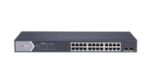 Hikvision 24-Port PoE Gigabit Switch (DS-3E0326P-E/M(B)) Unmanaged
